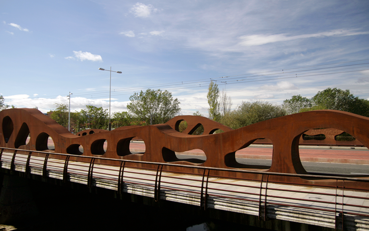 Abetxuko Road Bridge over the Zadorra River