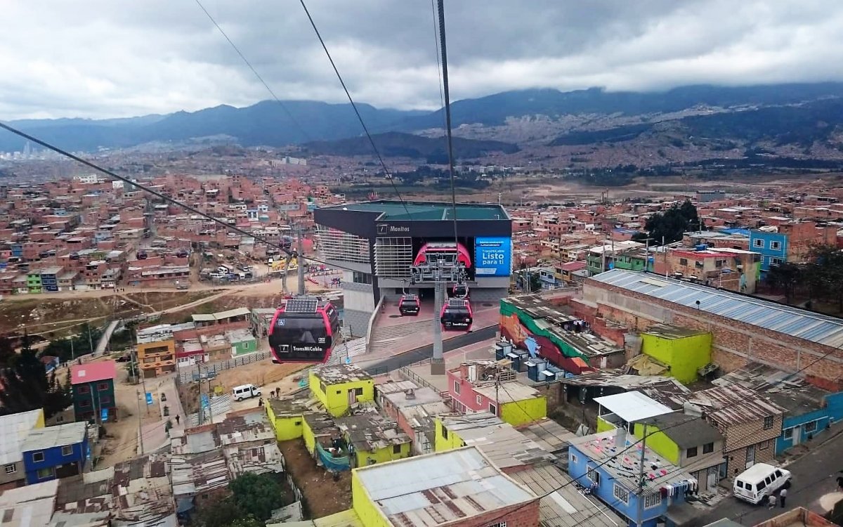 New Cable Transport System in Bogotá