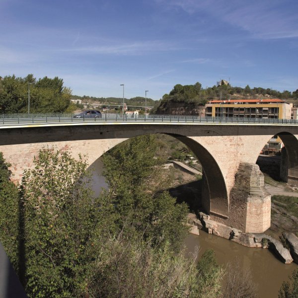 Rehabilitación del Puente de Monistrol sobre el Río Llobregat