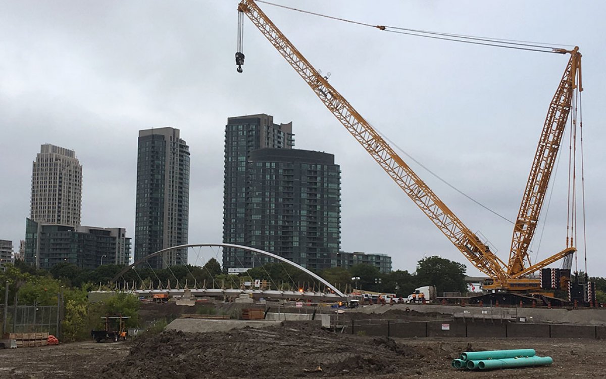 Milestone reached in another Pedelta’s innovative project – the duplex stainless steel bridges at Garrison Common