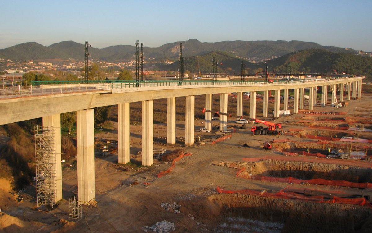Railway Bridges of Mollet Interchange