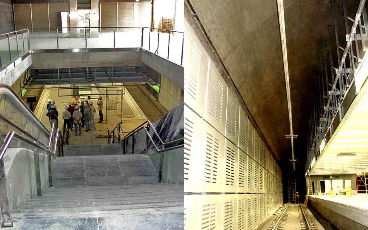 Three Stations for Barcelona Subway Line 3